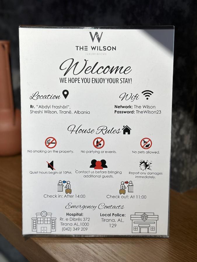 The Wilson Tirana Hotel Luaran gambar